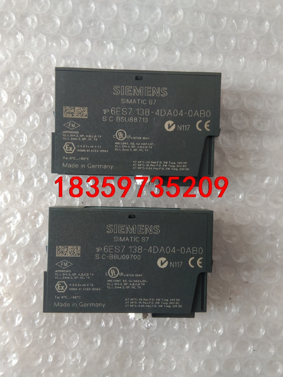 6ES7 138－4DA04－0AB0  全新原装裸机，老库议价