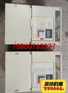 变频器安川CIMR-G7B4022/功能正常成色如图需要的联议价