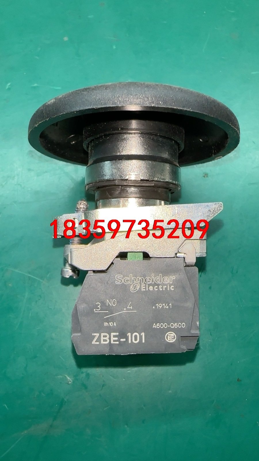 施耐德 按钮开关ZBE-101两常开触点议价