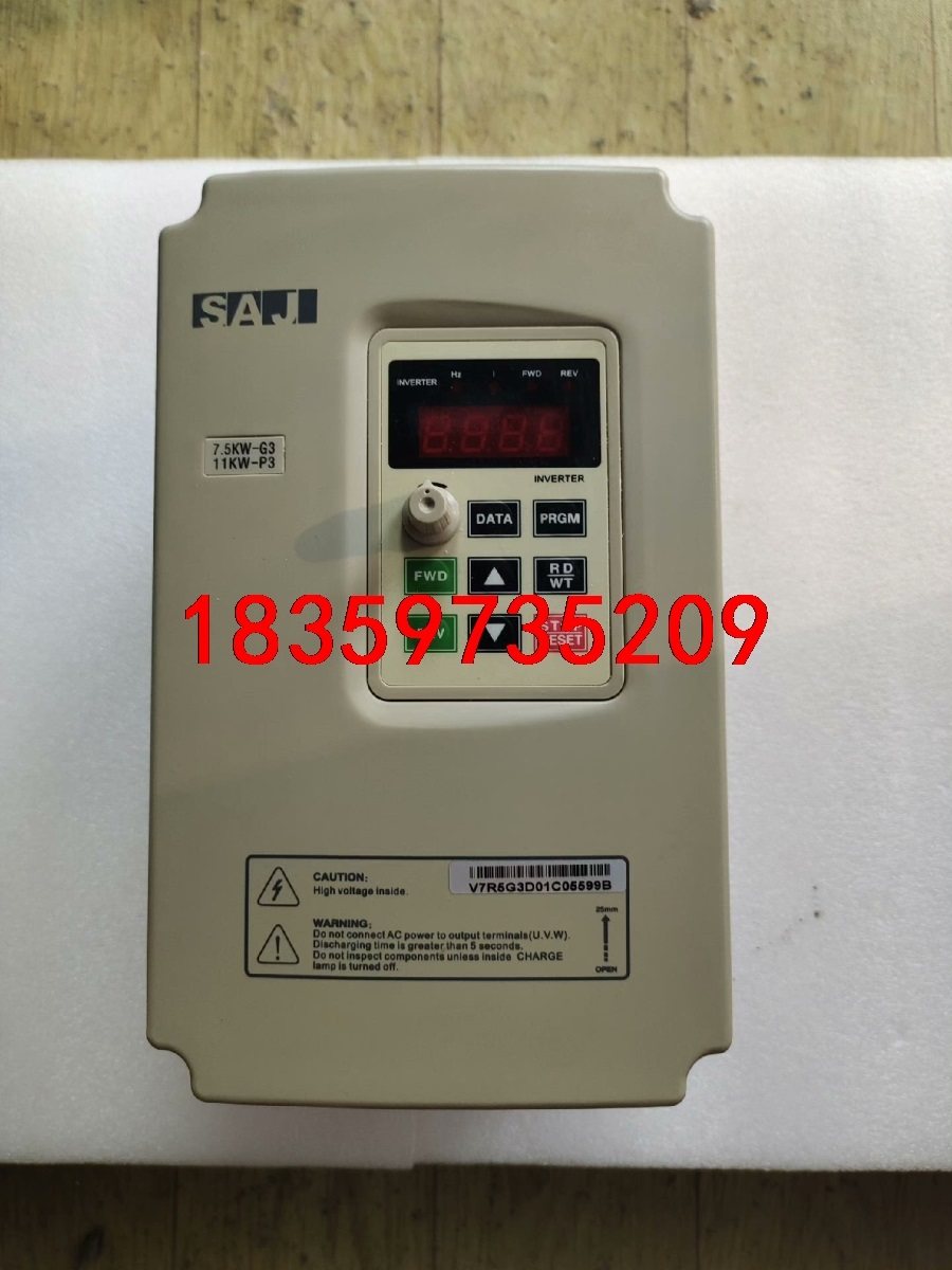9新SAJ三晶变频器V7R5G3/V011P3议价