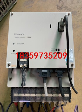 拆机 安川 伺服驱动器 SGDB-60ADMY223 一台议价