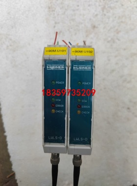 LWLS-D-1 霍伯纳HUBNER光纤转换器两台，正品拆机议价