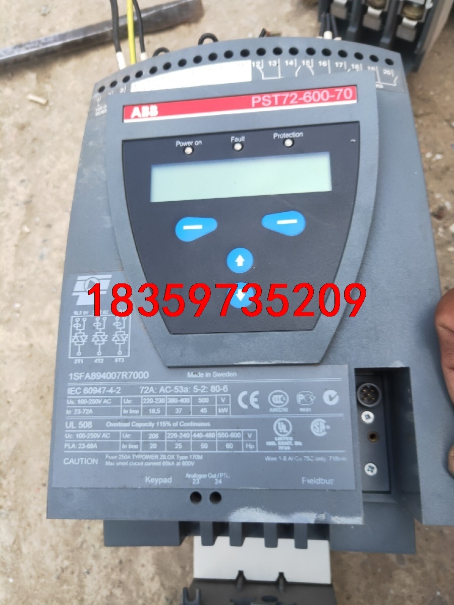 ABB软启动！急速卖出！PST72一600一70系列！有四个议价