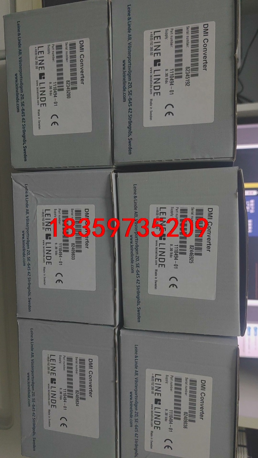 全新原装正品莱纳林德Leine&Linde DMI Conv议价