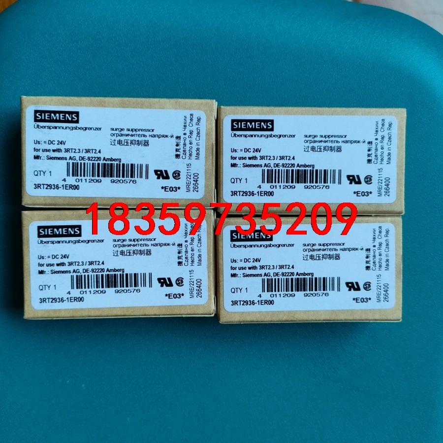 西门子过电压抑制器3RT2936-1ER00议价