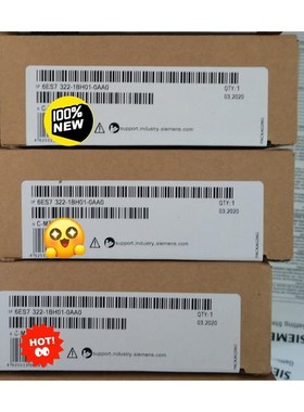全新未开封6ES7322-1BH01-0AA0产品质保一年议价