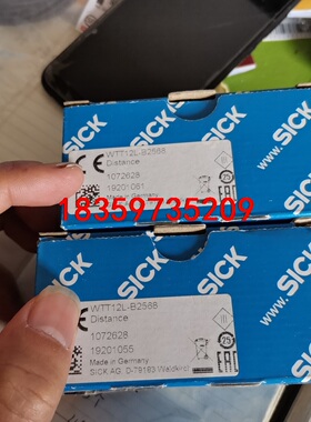 德国西克SICK光电传感器1072628 WTT12L-B2议价