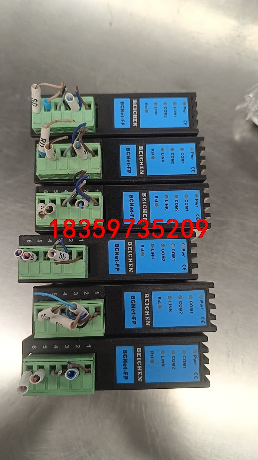 拆机BEICHEN北辰接线端口，BCNet-FP成色漂亮，功议价