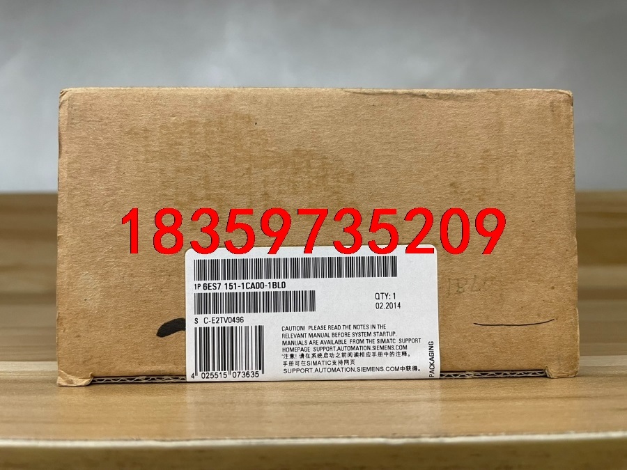 6ES7 151-1CA00-1BL0 全新未拆封西门子PL议价