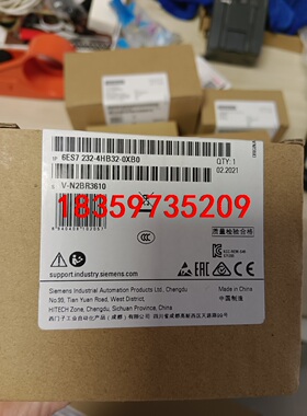 6ES7 232-4HB32-0XB0西门子模块，全新未拆封议价