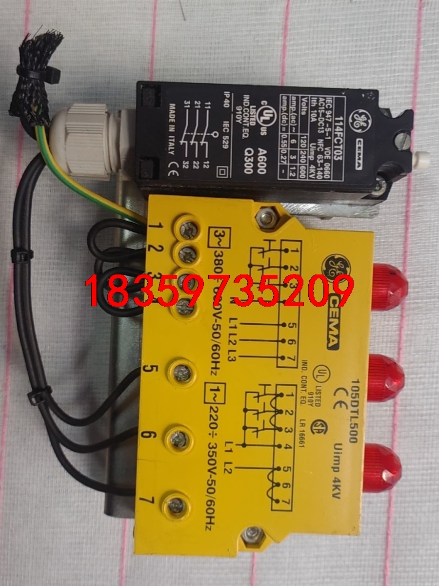 美国GE通用 CEMA 电源信号装置 105DTL500 1议价