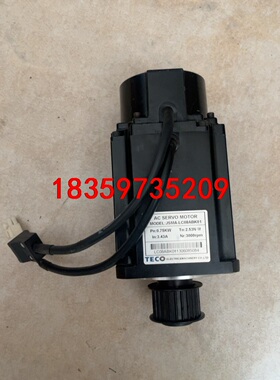 东元伺服电机，型号JSMA-LC08ABK01，实物图片可以议价