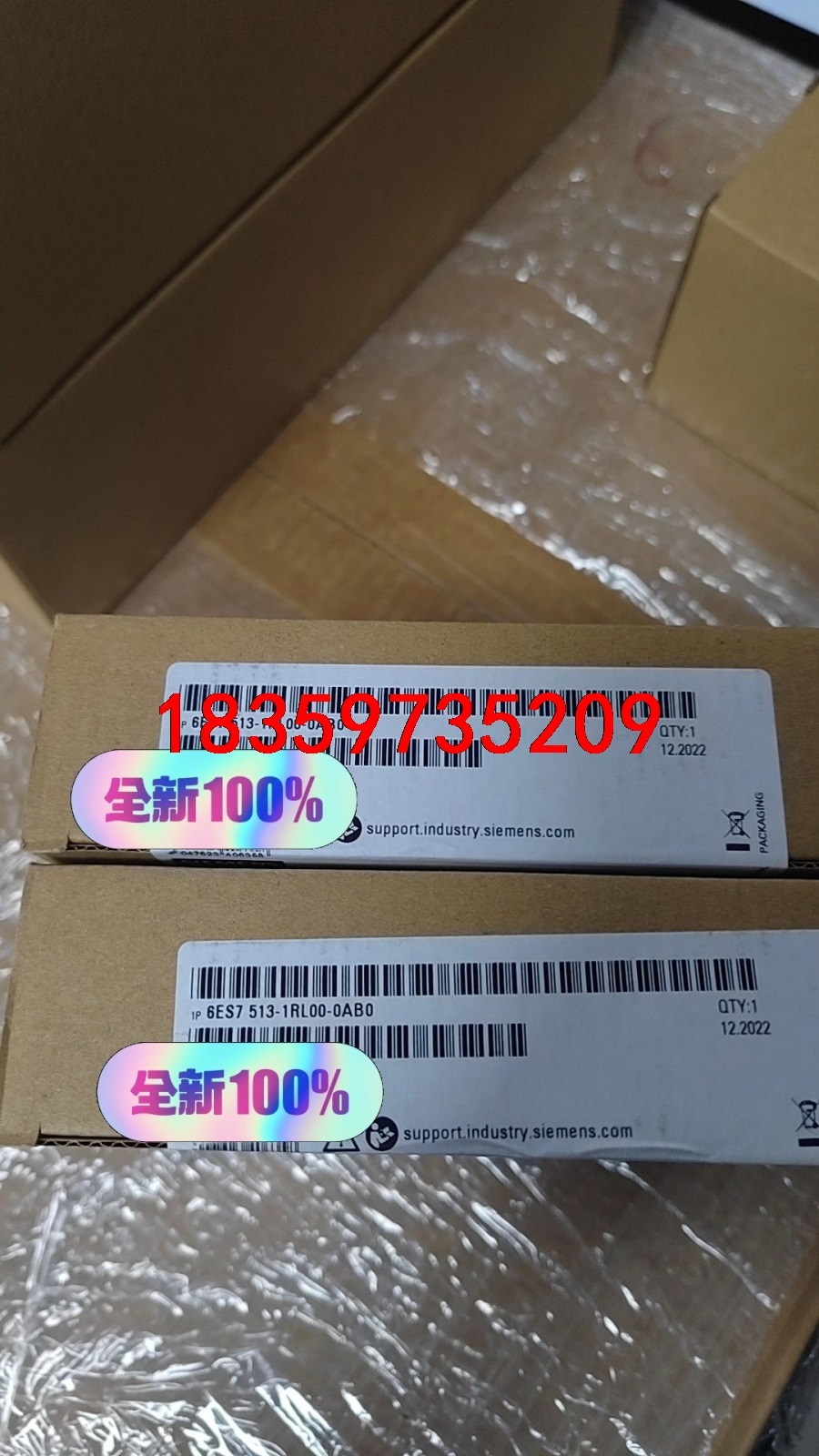 西门子6ES7513-1RL00-0AB0全新原装，未税标价议价