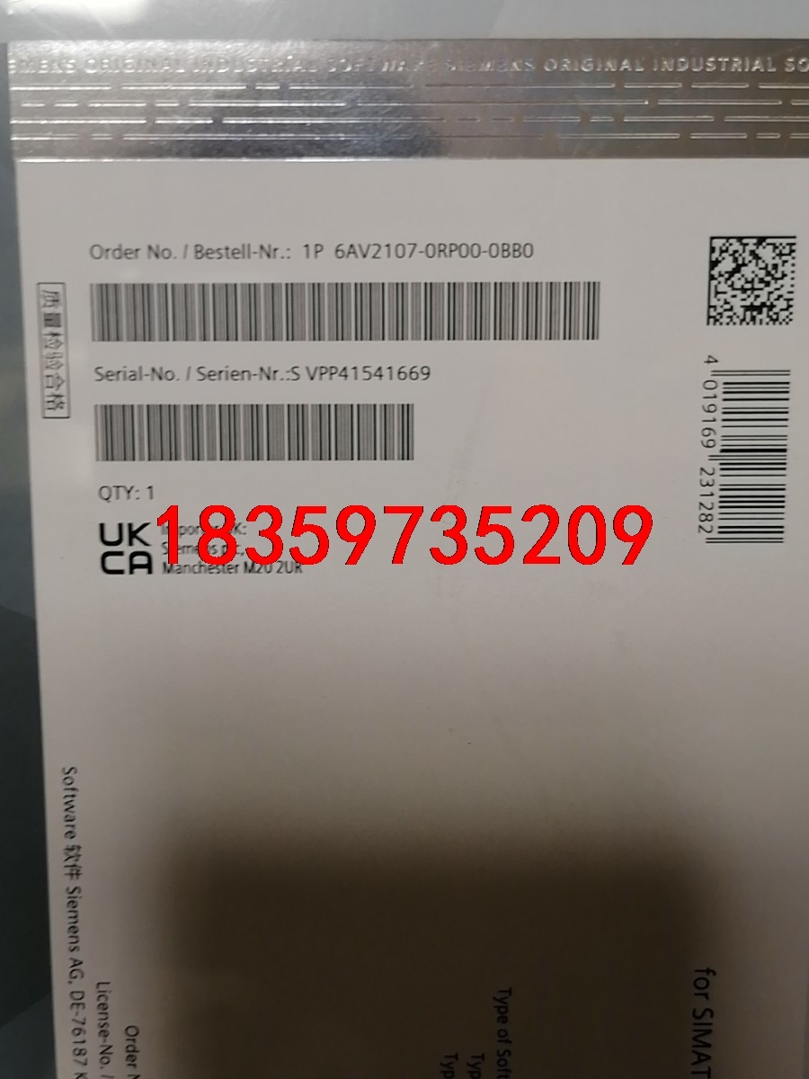 6AV2107-0RP00-0BB0  全新原装未开封现货议价