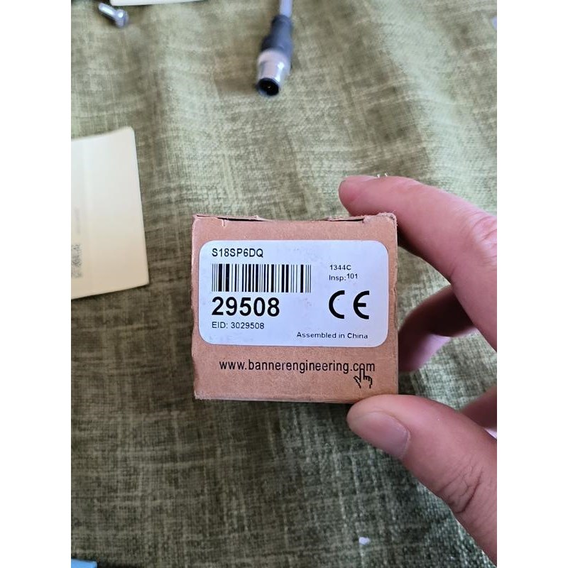 邦纳BANNER  S18SP6DQ 光电检测开关,包装盒有议价