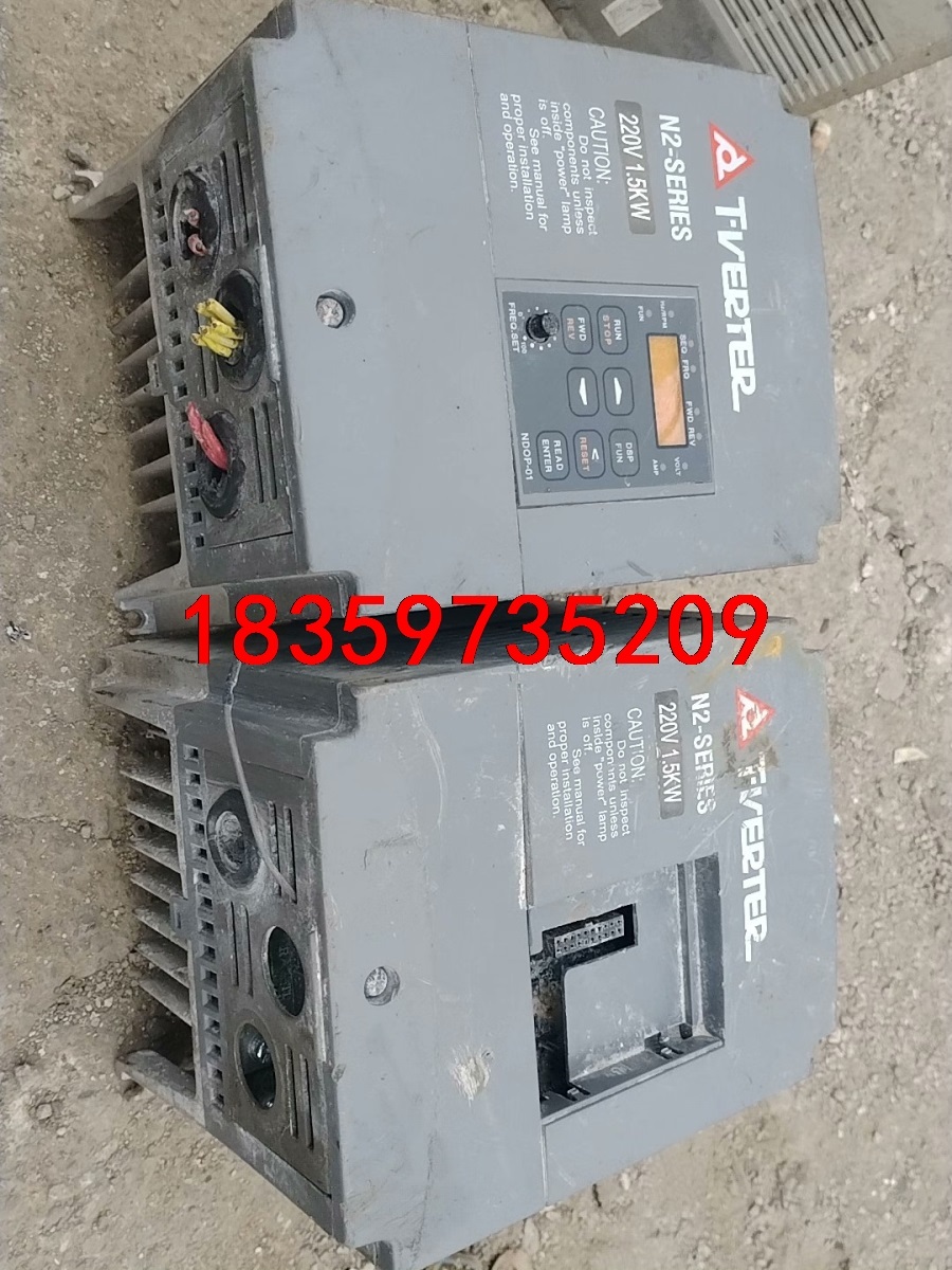 台安N2-202-H(2HP)台安变频器俩个，正品拆机设备，议价