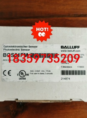 全新未拆封原装正品巴鲁夫感应器BOS01FM  成色漂亮，功议价