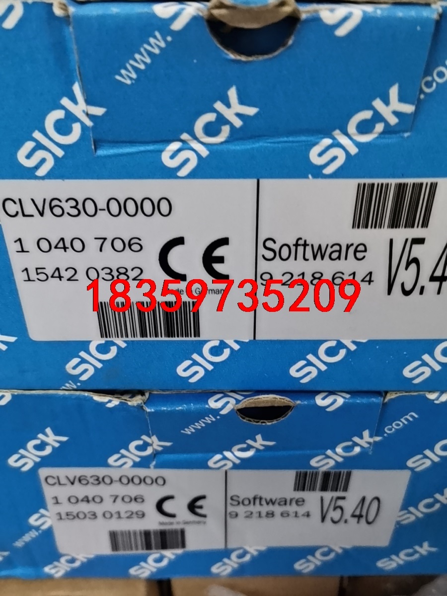 德国施克CLV630-0000 订货号1040706现货库存议价