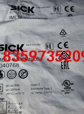 IME12-04BPOZCOS，1040768，西克SICK议价