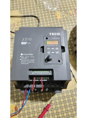 东元J310变频器4Kw一台功能完好300包邮议价