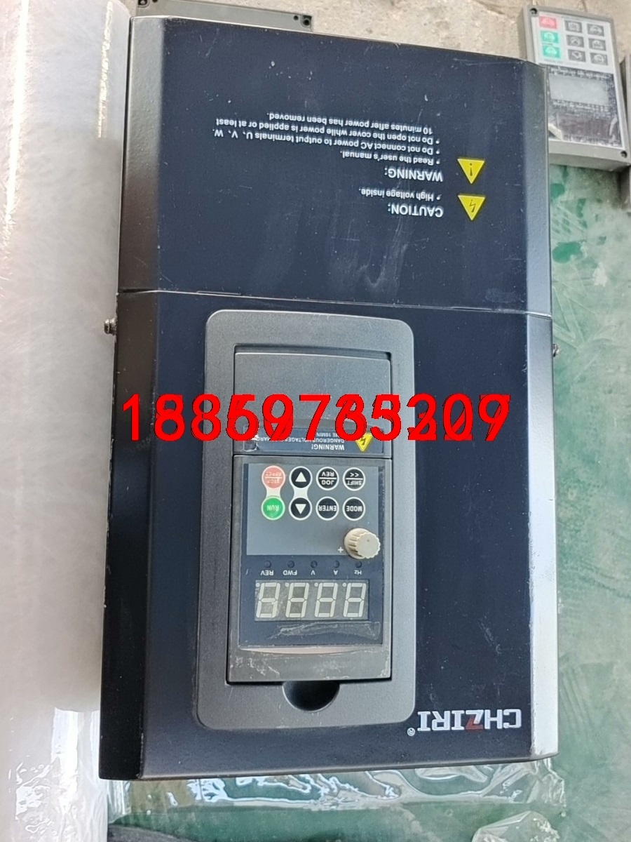 CHZIRI ZVF9V变频器。功能完好正常启动成色漂亮有议价
