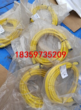 Brad7/8电源线300100868拖链PUR黄色4芯5米议价