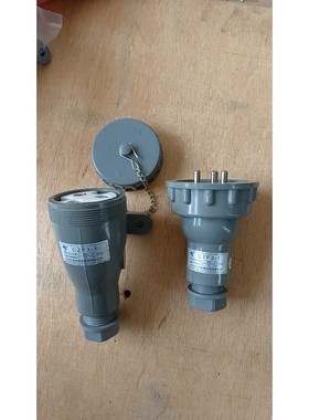 船用尼龙三孔防水插头插座CZF3-1  与CTF3一1议价