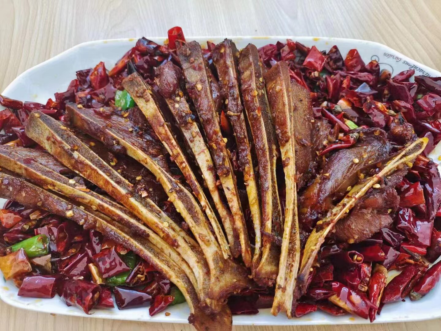 手抓扇子骨酒店烧烤家特色油炸餐饮食材半成品预制菜大排腌制包邮