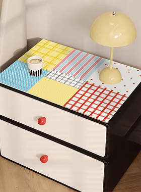 现代简约小尺寸防污防水免洗垫卧室梳妆台高级防尘罩布多功能盖布