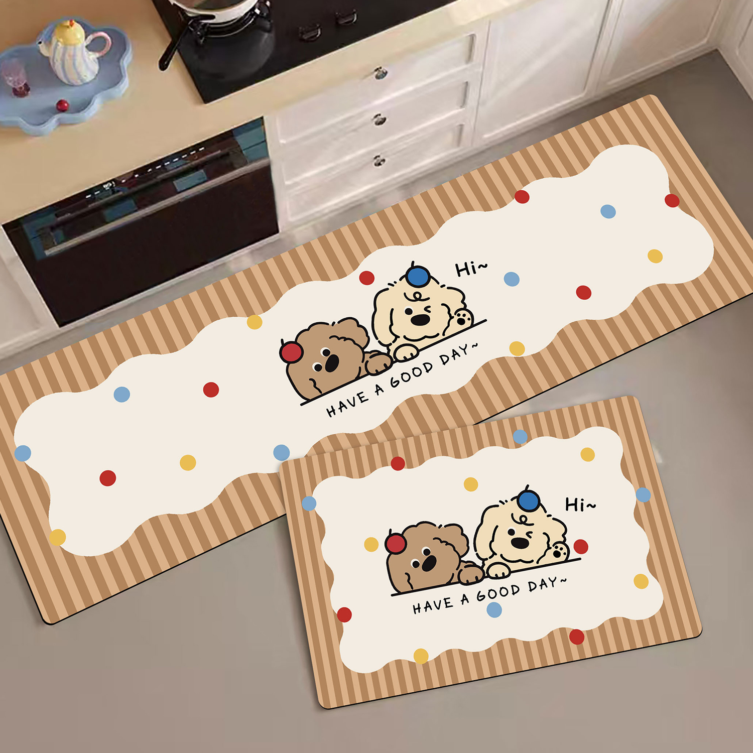 厨房地垫吸水速干浴室脚垫地毯