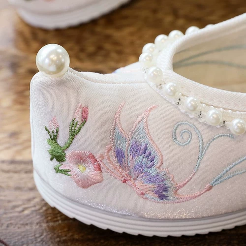 Ханьфу, этническая обувь, детские туфли, этнический стиль