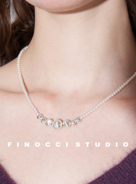 FINOCCI新大小贝珠气质女神项链
