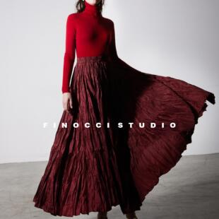 FINOCCI 26春云柔软糯超细全羊毛亲肤呼吸感入春BI备品质打底衫