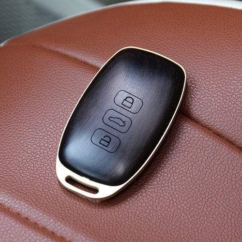 大众檀木高端定制黄铜车钥匙