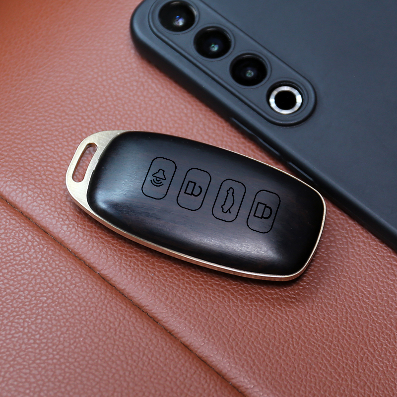 奇瑞檀木高端定制钥匙壳