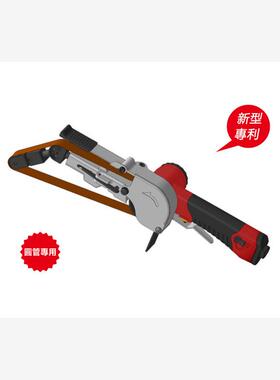 美国AV-77013气动砂带机可旋转角度气动砂纸机钢管拉丝机抛光机