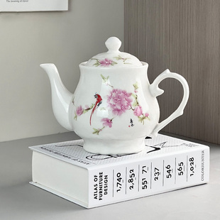 超厚陶瓷晾开水壶家用泡茶壶客厅带过滤冷水壶办公室家庭装凉水壶