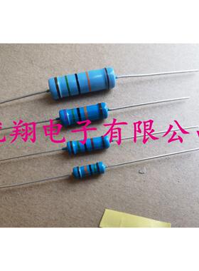 热销MF金属膜电阻2W 0.1R 10欧 51R 22R 100R 330R 470R~820欧 (1