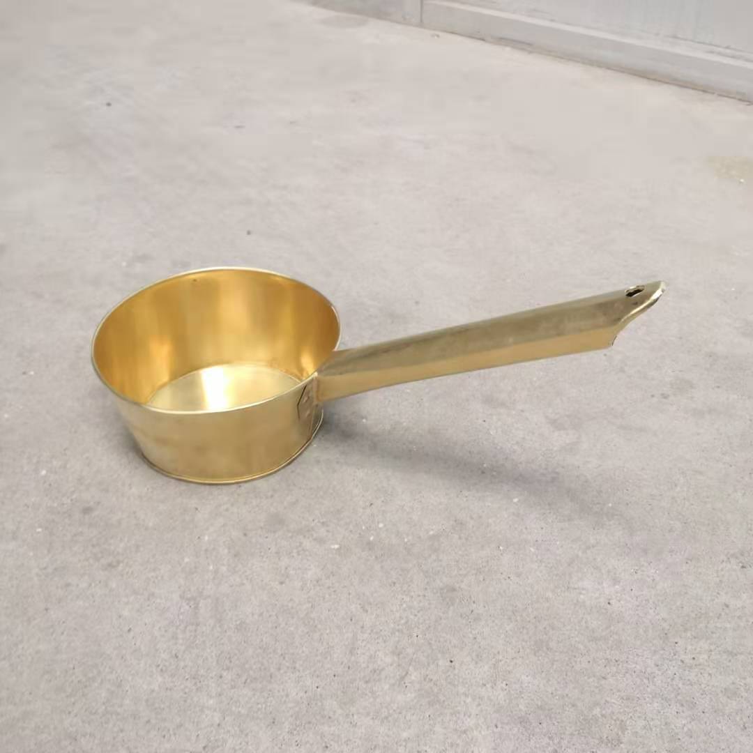 加厚黄铜大号可定做防爆水瓢