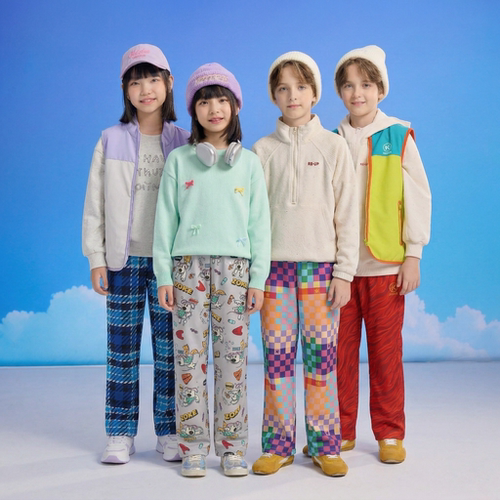 洲克青少年加绒保暖游泳出水裤