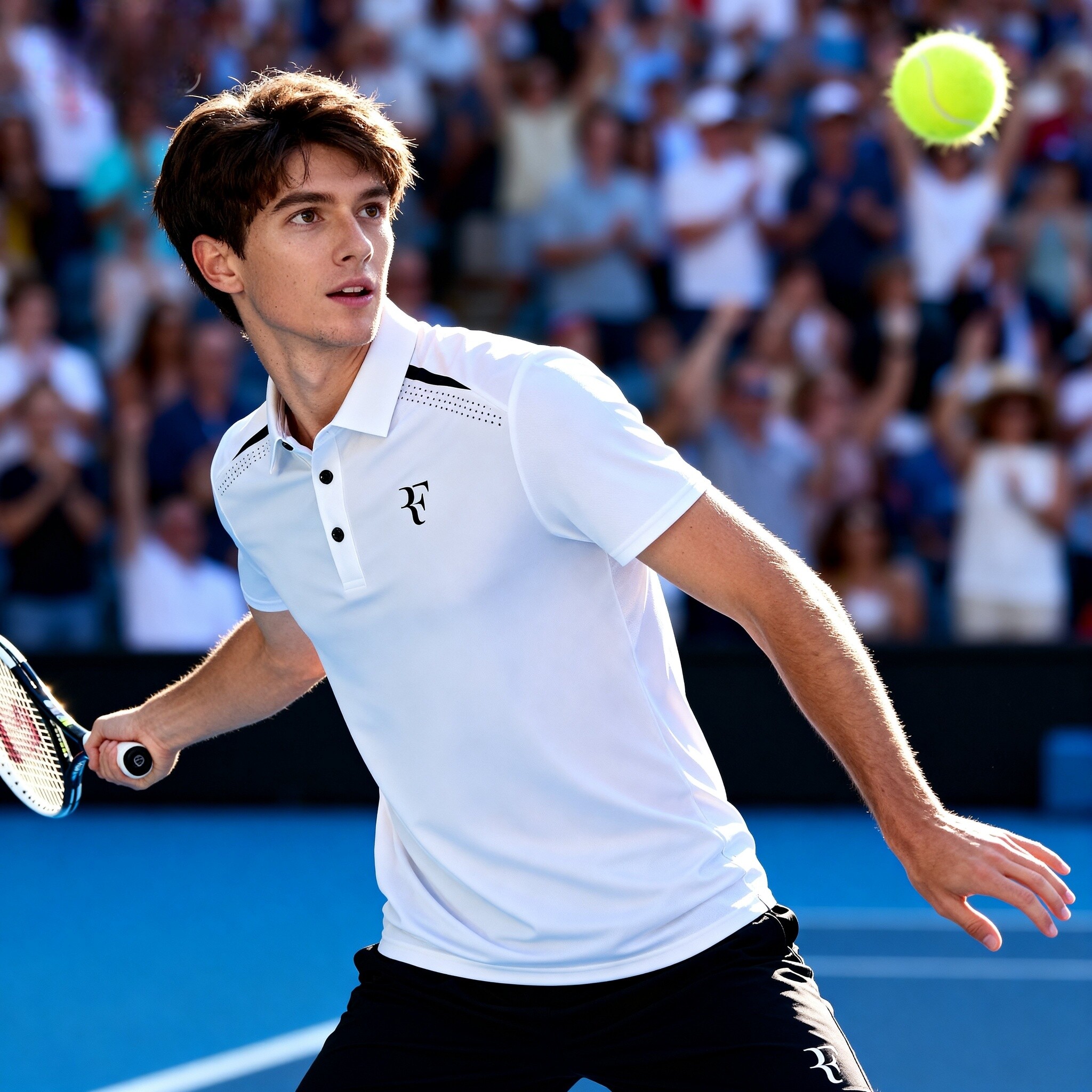 网球服短袖高尔夫运动POLO衫有领t恤男衫polo男装费德勒上衣定制