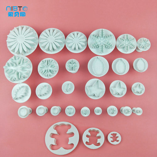 diy爱贝陶翻糖卡通压花粘土模具
