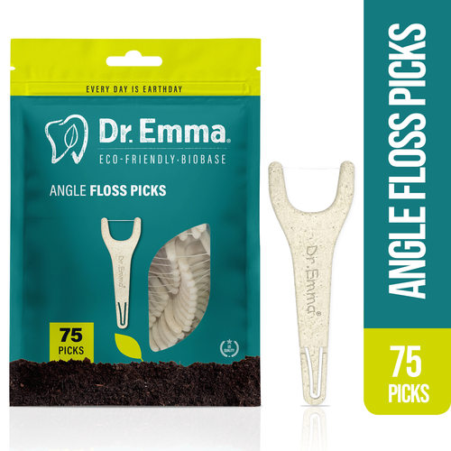 DR.emma英文牙线架Y型牙线棒跨境牙线外贸出口