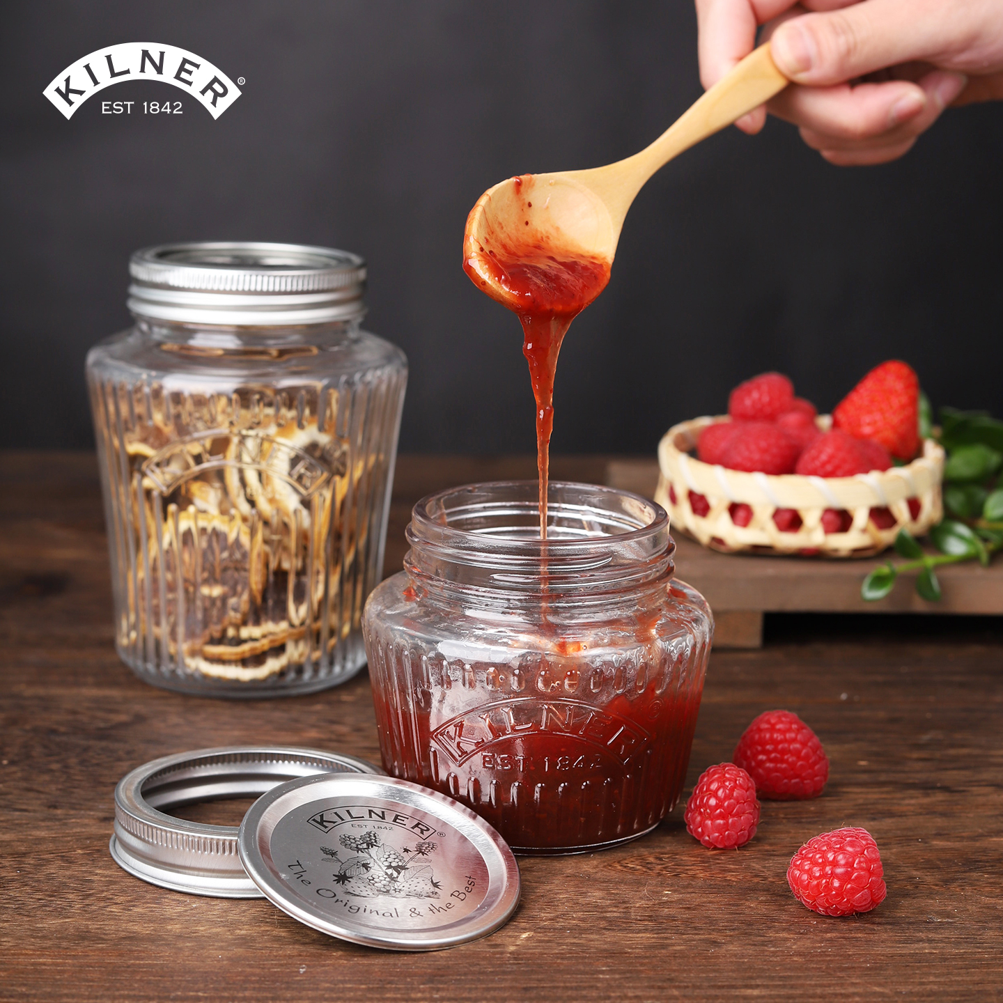 食品级玻璃密封罐复古果酱瓶加厚