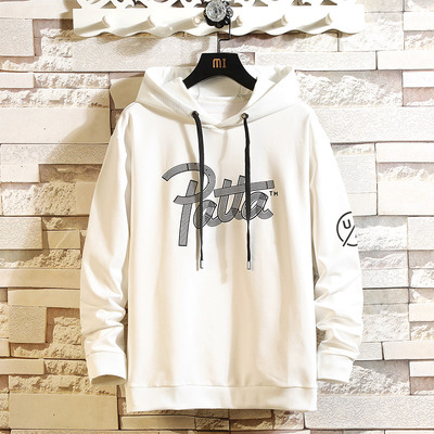男士卫衣连帽宽松潮流百搭长袖T恤