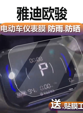 雅迪冠能欧骏电动车仪表膜TDR2890z仪表贴膜DM6 2023电瓶车显示