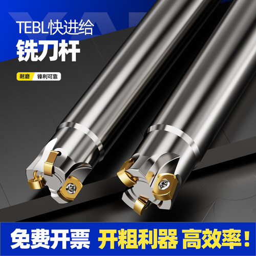 TEBL06快进给双面铣刀杆特固克BLMP0603R刀片数控开粗面铣刀盘
