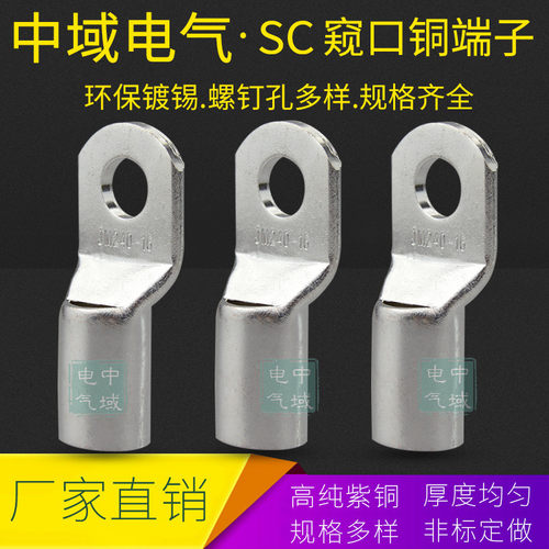 中域电气欧式接线船用铜鼻子接线
