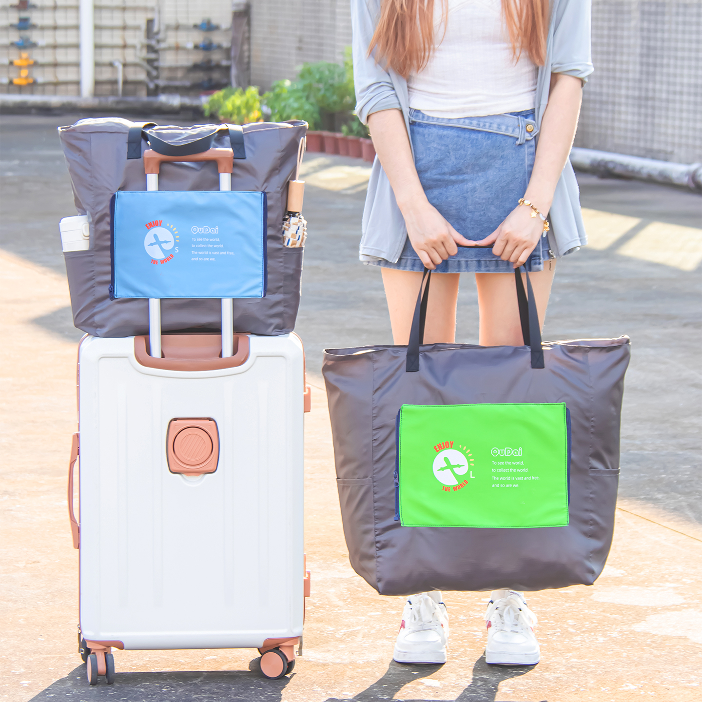 可折叠登机行李包大容量健身包