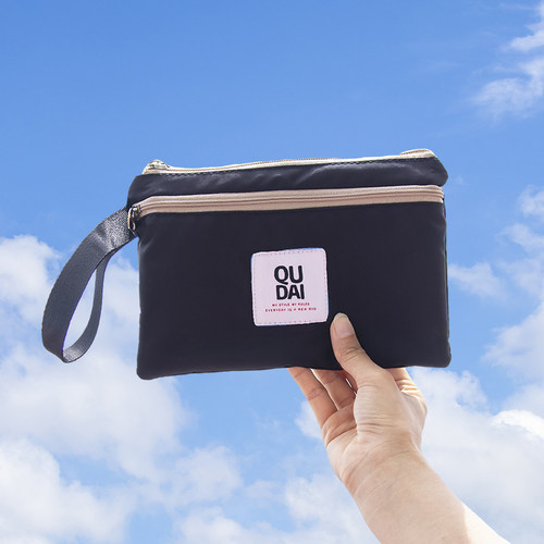 防水手机包三拉链设计简约百搭